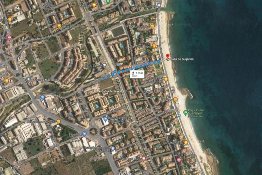 Javea Beach Blue House Экстерьер фото