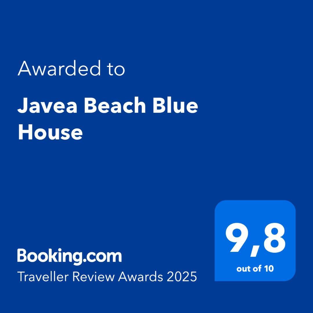 Javea Beach Blue House Экстерьер фото
